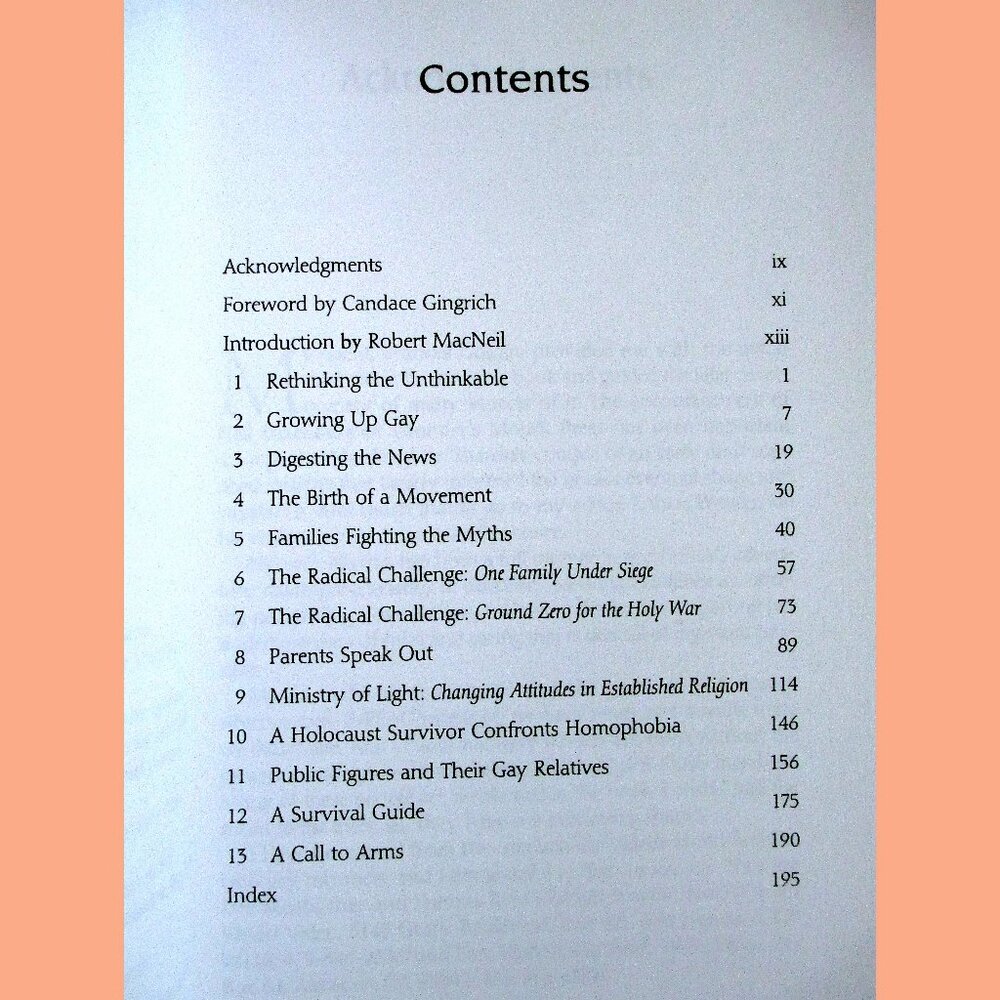 Book - Straight Parents, Gay Children: Inspiring Families to Live Honestly.... - Picture 2 of 14